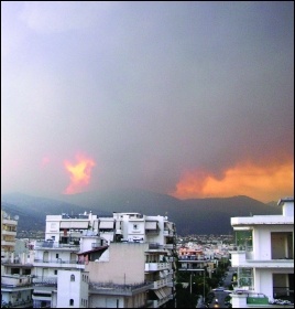 The recent devastating fires in Greece exposed the weakened state of fire and civil defence after a decade of austerity, photo rudy_ath/CC