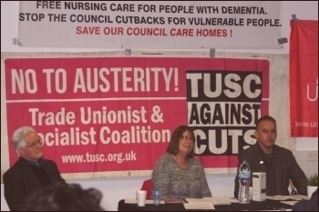 A TUSC meeting in Southampton