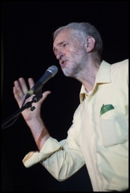 Jeremy Corbyn, photo by Paul Mattsson