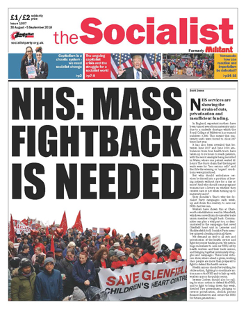 The Socialist issue 1007 The Socialist issue 1007