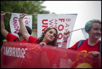 On the May 2018 TUC demo, photo Paul Mattsson