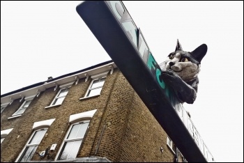 The Catford cat is one of the features greedy developers say they'll leave in place, photo by mmcaps/CC
