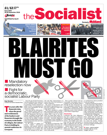 The Socialist issue 1010 The Socialist issue 1010