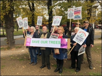 Save Our Square campaigners