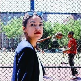Self-described socialist Alexandria Ocasio Cortez won a seat in the House of Representatives, photo Corey Torpie/CC