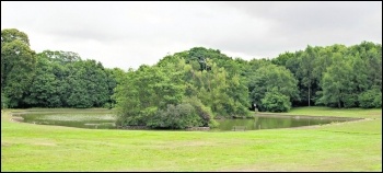 Berry Hill Park has been paid by a charity paid into by miners, photo David Hall-Jones/CC