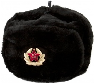Imitation Soviet ushankas are a fashion no-no whatever your politics