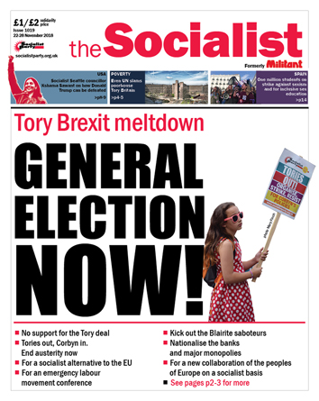 The Socialist issue 1019