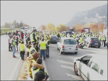 Gilets jaunes protest, photo Jean-Paul Corlin/CC, photo Jean-Paul Corlin/CC