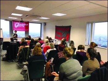 West Midlands women's meeting December 2018, photo Corinthia Ward