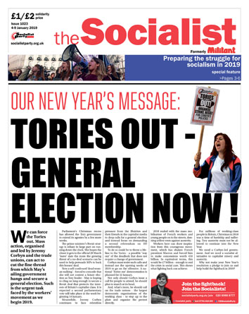 The Socialist issue 1023