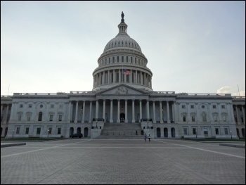 US Capitol Building during the government shutdown, photo emw/CC