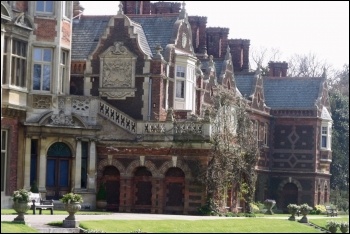 Part of Sandringham House, one of the royal family's many enormous homes, photo by Elliott Brown/CC Part of Sandringham House, one of the royal family's many enormous homes, photo by Elliott Brown/CC