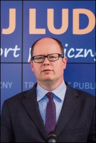 Assassinated Gdansk mayor Paweł Adamowicz, photo by Platforma Obywatelska RP/CC Assassinated Gdansk mayor Paweł Adamowicz, photo by Platforma Obywatelska RP/CC