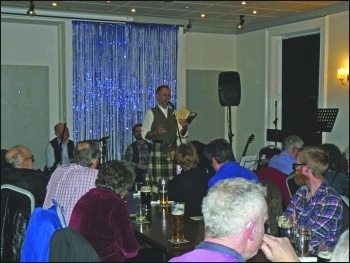 Alternative Burns Night, Carlisle, photo by Robert Charlesworth