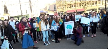 Glasgow, 15.2.19, photo Glasgow Socialist Students