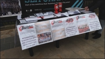 IWD stall in Hull