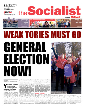 The Socialist issue 1033
