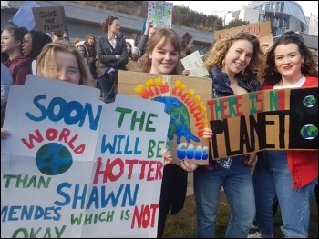 March 15 Climate protest in Edinburgh