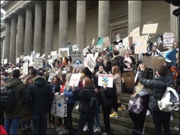 March 15 Climate protest in Liverpool