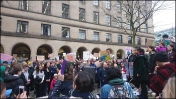 March 15 Climate protest in Manchester