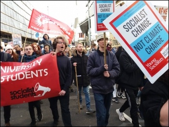 March 15 climate protest in Leeds