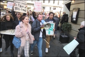 15 March climate protest in Newcastle