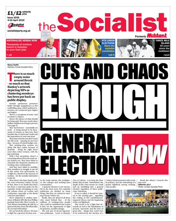 The Socialist issue 1036