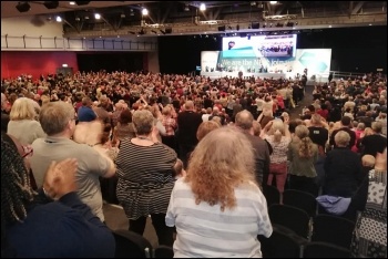 The conference floor at NEU conference 2019