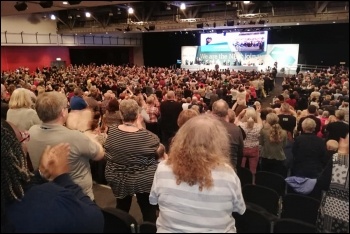 The conference floor at NEU conference 2019 The conference floor at NEU conference 2019