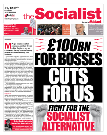 The Socialist issue 1038