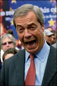 'Anti-establishment' establishment politician Nigel Farage, photo by Karl Lang/CC