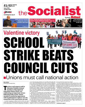 The Socialist issue 1040