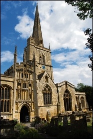 Burford Church, where the executions took place, photo by Dave S/CC