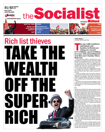 The Socialist issue 1042