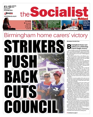 The Socialist issue 1043