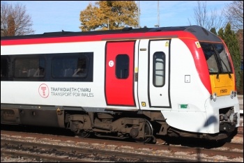 A Transport for Wales train, photo by Geof Sheppard/CC