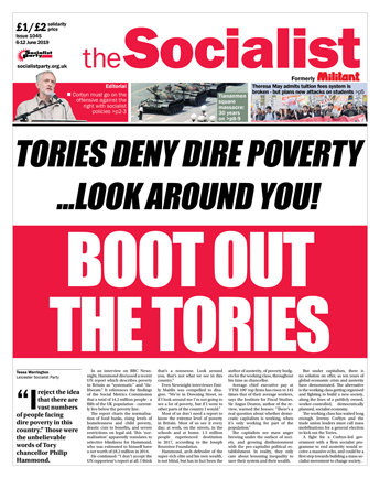 The Socialist issue 1045