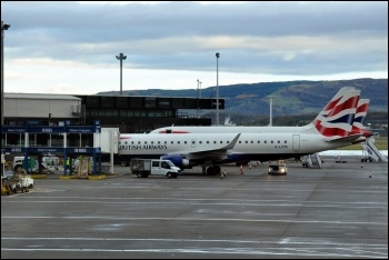 Glasgow airport, photo by MP4-23/CC