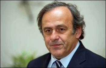 Michel Platini, hero of football turned big business hack, photo Nazionale Calcio/CC