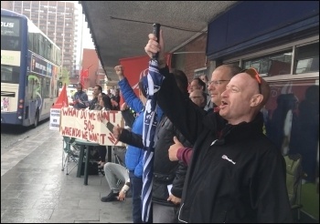 Preston bus station, 25th June 2019, photo by Tom Costello