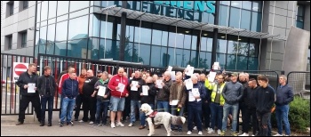 Sienmens Lincoln protest 28.6.19