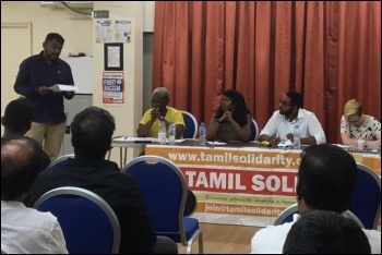 Tamil Solidarity's 2019 Solidarity Day, 29.9.19, photo by London Socialist Party
