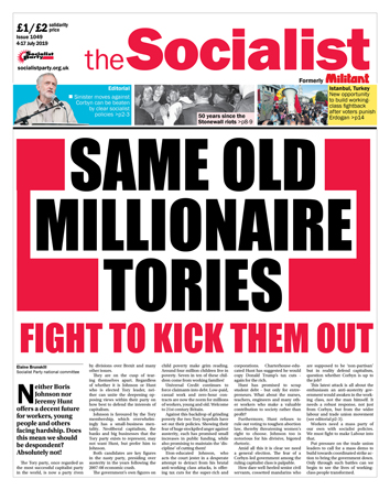 The Socialist issue 1049