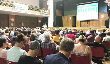 National Shop Stewards Network conference, 6.7.19, Conway Hall in London