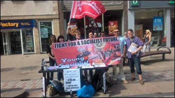 photo Young Socialists - Young Workers' Rights campaign