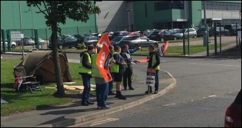 Merseyside Matalan strike August 2019, photo Neill Dunne Merseyside Matalan strike August 2019, photo Neill Dunne