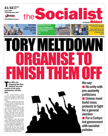 The Socialist issue 1055 The Socialist issue 1055