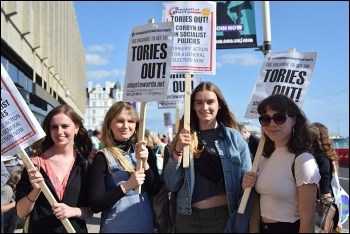 Tories out! photo Mary Finch