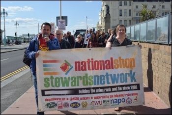 NSSN lobby of the TUC 2019, photo Mary Finch, photo Mary Finch